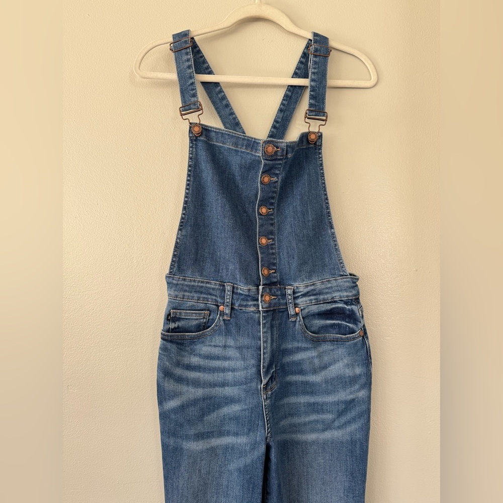 Judy Blue Wide Leg Crop Overall - Medium - Picture 4 of 9